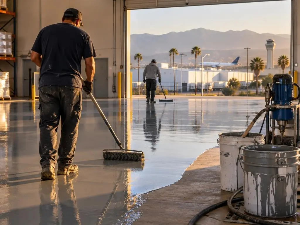 Commercial & Warehouse Floor Epoxy in Ontario, CA