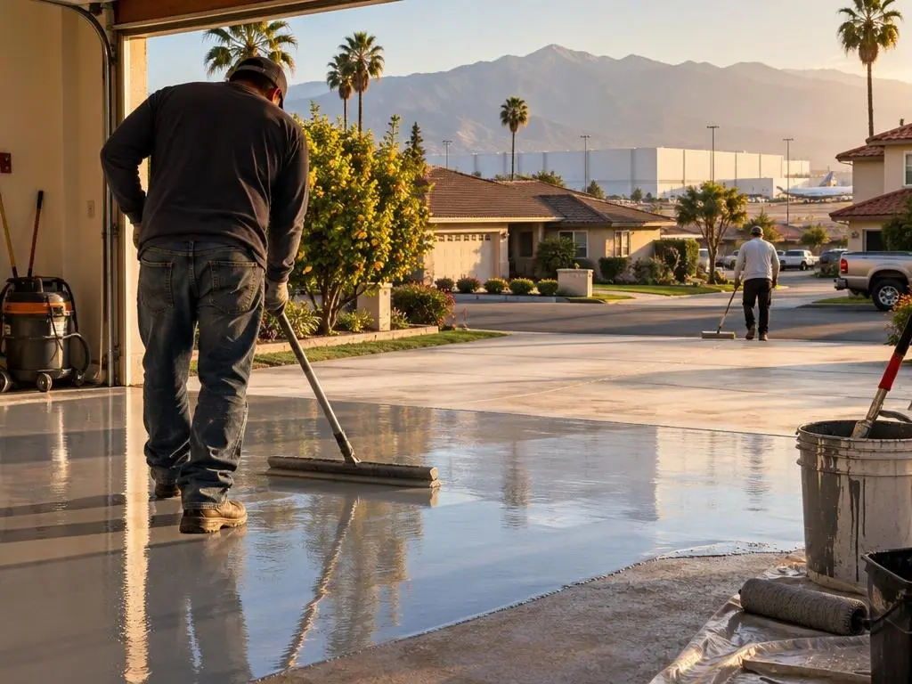 Garage Floor Coating in Ontario, CA