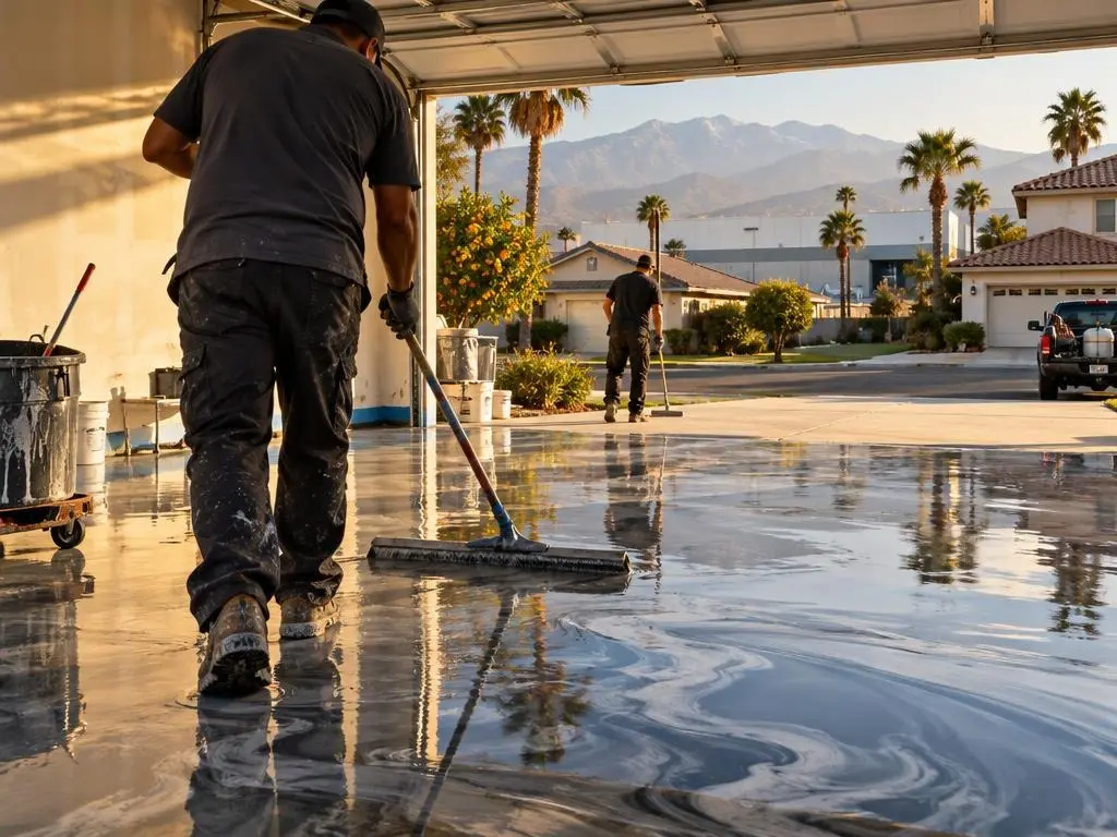 Metallic Epoxy Floors in Ontario, CA